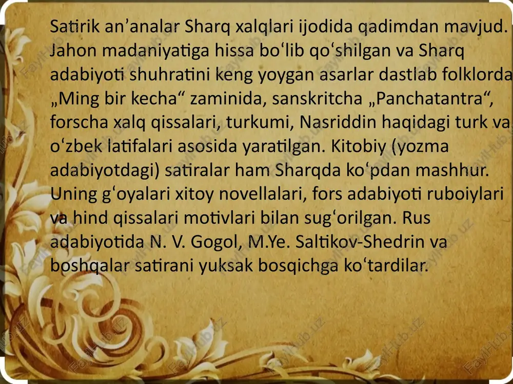 hajviy tafakkur tabiati satira va yumor - Page 5
