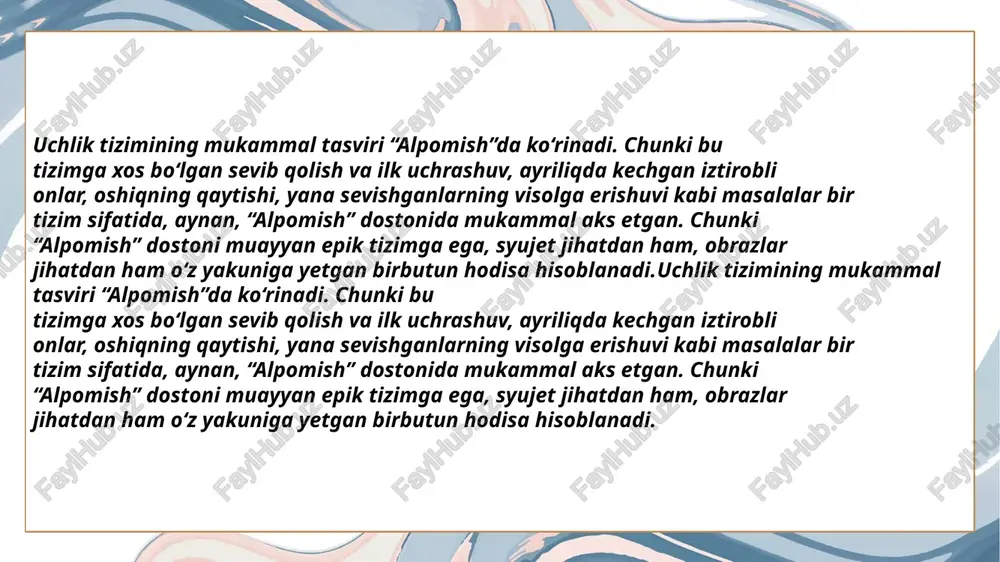 "o‘tkankunlar" romanida oshiq-mashuq-raqib obrazlari - Page 5