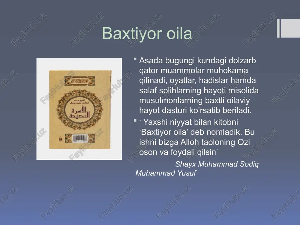 baxtiyor oila kitobi. - Page 5