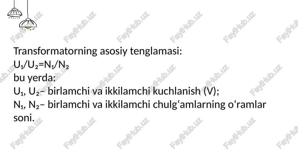 transformatorlar va ularni ishlash tamoyillari - Page 5