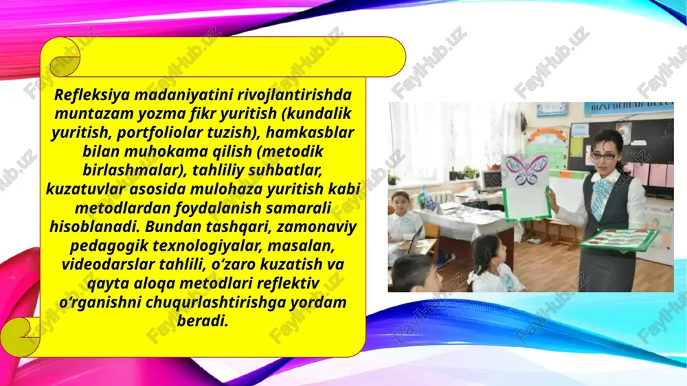 pedagogik refleksiyani shakllantirish (taqdimot) - Page 5