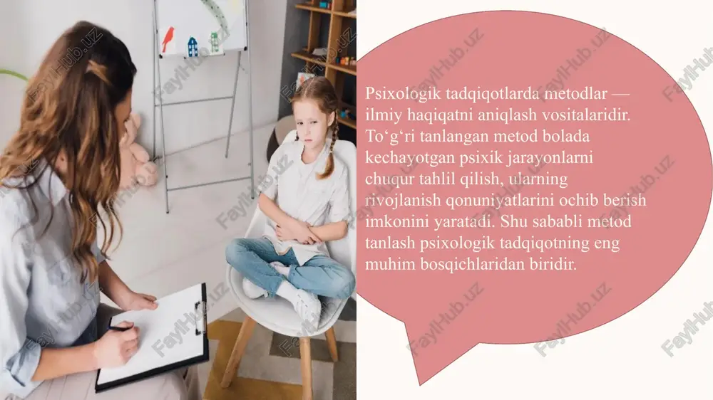 bolalar psixologiyasining asosiy va yordamchi metodlari - Page 5