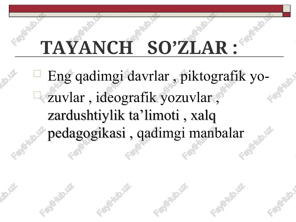 eng qadimgi davrlardan vii asrgacha o'rta osiyoda tarbiya, ta'lim va pedagogika tarixi - Page 5