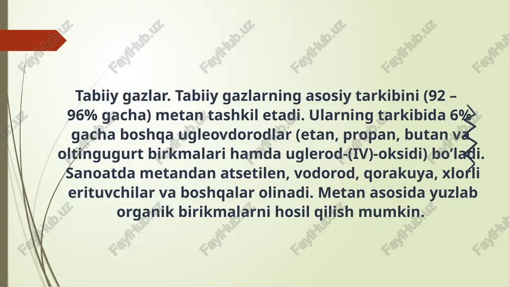 organik moddalarining asosiy manbalari - Page 5