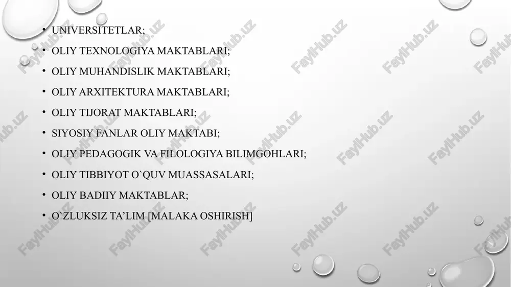 fransiyada ta’lim tizimining amalga oshirilishi - Page 5