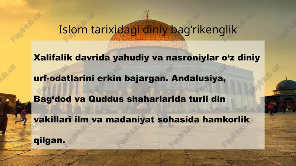 islom va bag‘rikenglik: boshqa dinlar bilan muloqot - Page 5