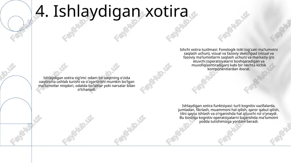 xotira nazariyalari - Page 5