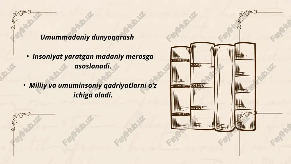 ta’lim-tarbiya jarayonida ilmiy va umummadaniy dunyoqarashni shakllantirish - Page 5