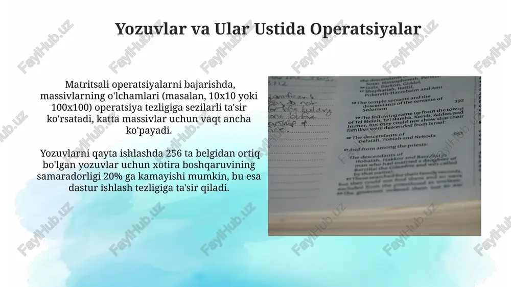 jadvallar va ularning deklaratsiyasi - Page 5