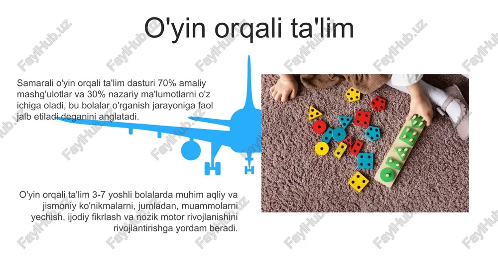 maktabgacha yoshdagi bolaning yetakchi faoliyati - Page 5