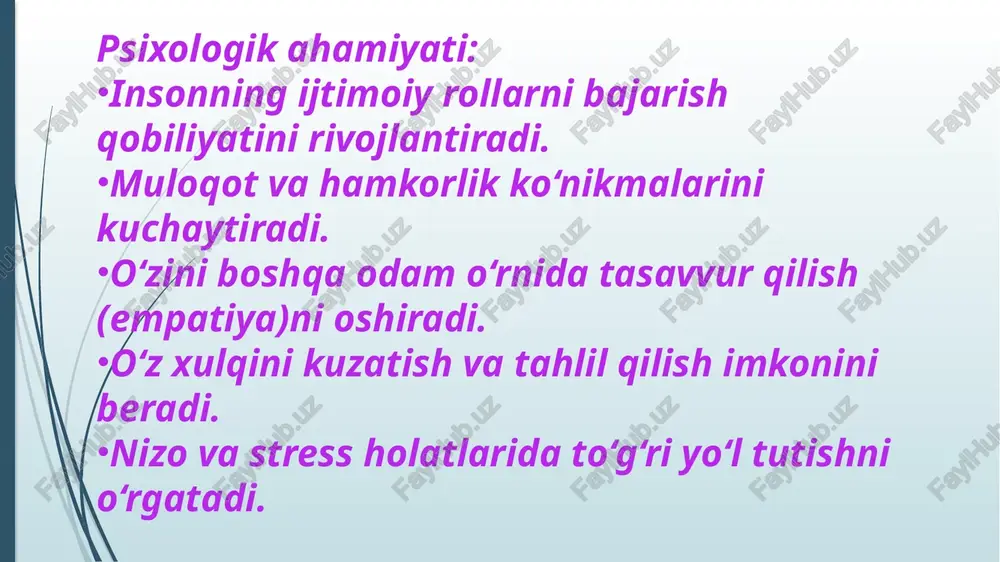 rolli o'yinlar va treninglar ahamiyati - Page 5