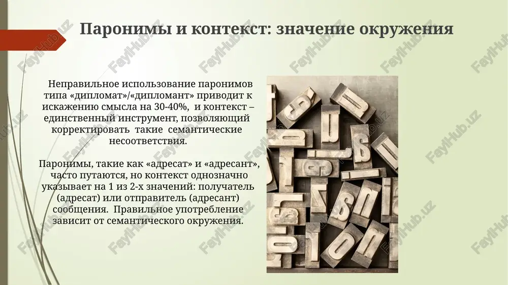 paronimi v sovremennom literaturnom yazike - Page 5