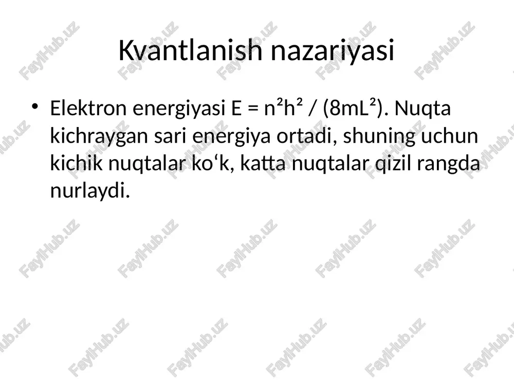 kvant nuqtali yarim o‘tkazgichlar - Page 5