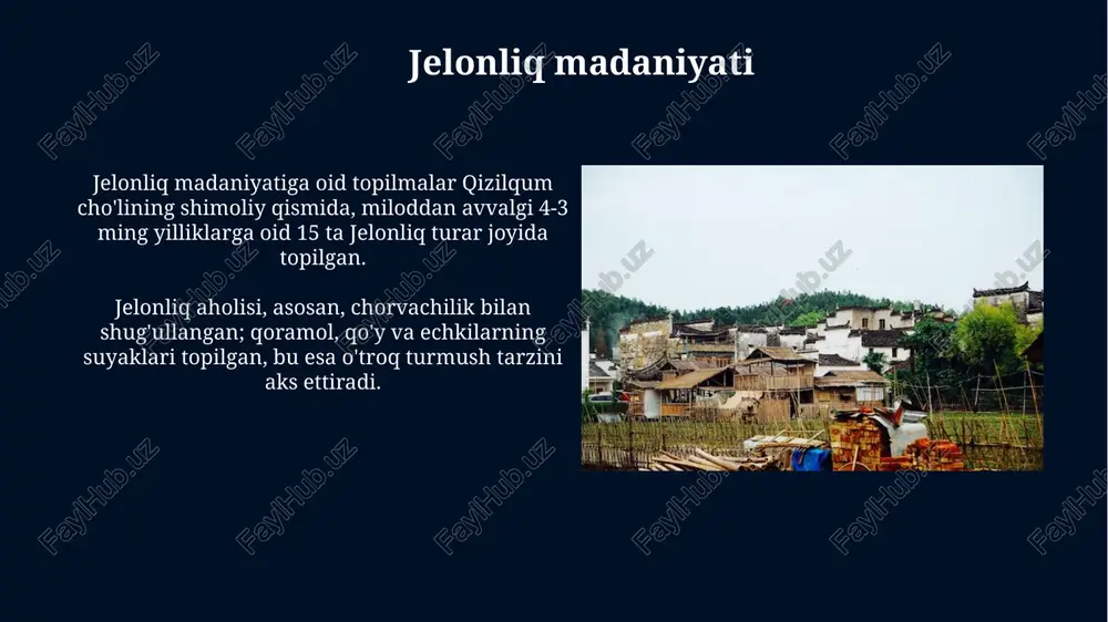 o’rta osiyoning eneolit davri manzilgohlari - Page 5
