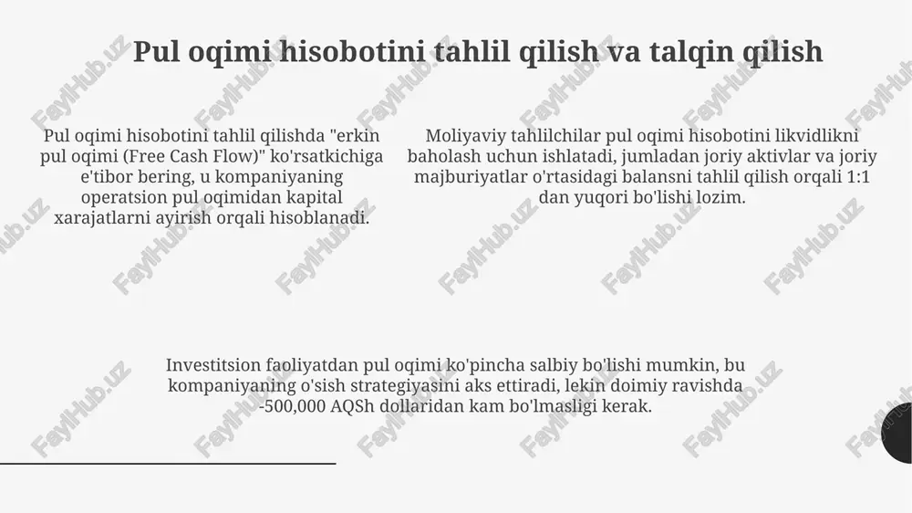 pul oqimlari hisoboti - Page 5