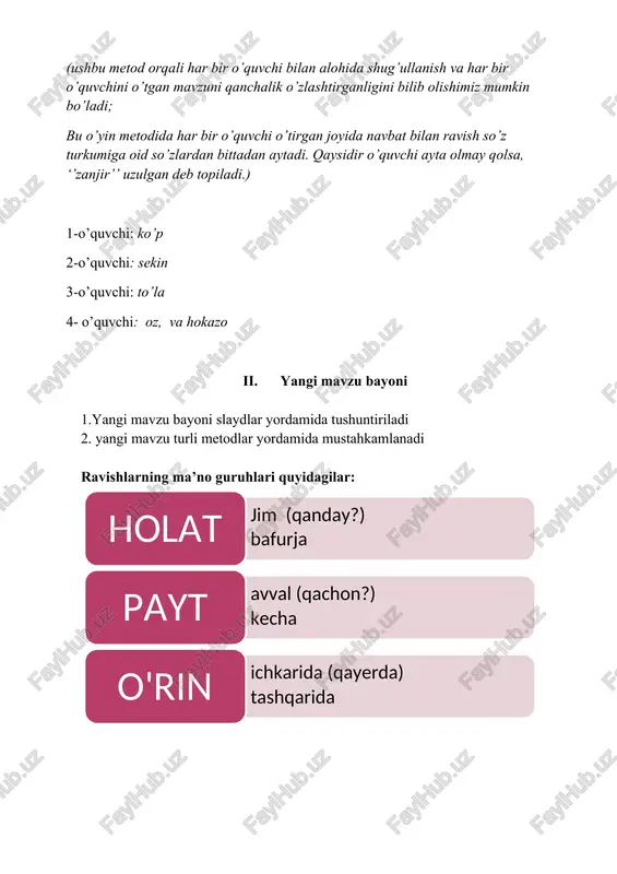 ravishning ma’no guruhlari (turlari) - Page 5