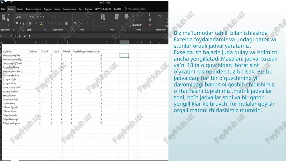 qiymatlarning o'rtacha qiymatidan chetga chiqish kvadratlarining o'rtacha arifmetik qiymati. standart og'ish, namunaviy dispersiyaning kvadrat ildizi, ma'lumotlar nuqtalarining o'rtacha qiymatiga nisbatan qanchalik keng tarqalishini o'lchaydi. ortiqcha taqsimotning "tepalikning aniqligini" ko'rsatadi, taqsimotning normal taqsimotga nisbatan nisbiy aniqligini yoki silliqligini tavsiflaydi. ijobiy ortiqcha nisbatan tikanli tarqalishini ko'rsatadi (tepalik ko'rsatiladi). salbiy ortiqcha nisbatan tekislangan taqsimotni bildiradi (cho'qqisi yumaloq). agar ortiqcha noldan sezilarli darajada farq qilsa, u holda taqsimot odatdagidan ancha yumaloq cho'qqiga ega, yoki aksincha, keskin tepalikka ega (ehtimol, bir nechta tepaliklar mavjud). oddiy taqsimotning ortiqchai nolga teng. asimmetriya yoki assimetriya taqsimotning nosimmetrikdan og'ishini bildiradi. agar qiyshiqlik noldan sezilarli darajada farq qilsa, u holda taqsimot assimetrik, normal taqsimot mutlaqo nosimmetrikdir. agar taqsimot o'ng uzun quyruqga ega bo'lsa, skewness ijobiy bo'ladi; agar uzun chap quyruq salbiy bo'lsa. haddan tashqari ko'rsatkichlar - bu ma'lumotlar asosiy qismidan keskin farq qiladigan ma'lumotlar haddan tashqari ko'rsatkichlarni aniqlashda tadqiqotchi dilemma bilan duch keladi: tashqi kuzatuvlarni qoldiring yoki ularni rad eting. …