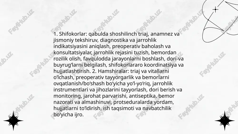 xirurgiya qabul bo'limi tuzilmasi - Page 5