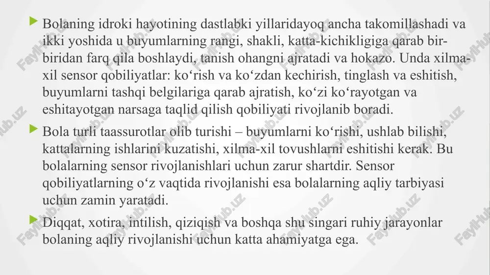 riftor oilalarda tug‘ilgan 57 nafar bolani uzoq muddat kuzatib borib, ularning 25 nafari 1 yoshga to‘lmasdan nobud bo‘lganini, 5 nafari tutqanoq, 5 nafari gidrotse-faliya (bosh miyada suyuqlik istisnosi) kasalligi bilan og‘riganini, 12 nafari aqlan zaif bo‘lgani va faqat 10 nafar bola sog‘lom chiqqanini aniqlagan. mutaxassislar orasida oligofreniya, uning debil, imbetsil, idiot darajalari haqida so‘z yuritish mumkin. biroq bolalar, ota-onalar orasida ushbu atamalarni ishlatish mumkin emas. hozirgi kunda xalqaro kasalliklar tasnifida aqliy rivojlanishida nuqsoni bo‘lgan bolalar aqliy rivojlanish darajasiga ko‘ra yengil, o‘rta, og‘ir va o‘ta og‘ir darajalarga ajratib ko‘rsatilgan. bola shaxsini kamsitmaslik, uni himoyalash maqsadida oligofrenopedagogika fanida ishlatiladigan atamalar amaliyotda ishlatilmaydi. oʻquvchilarni inklyuziv taʼlim sinflariga va boshlangʻich tayanch korreksion sinflarga qabul qilish tartibi ota-ona ariza psixologik-tibbiy-pedagogik komissiya yo‘llanma tuman (shahar) maktabgacha va maktab taʼlimi bo‘limidan xat xat toshkent shahar maktabgacha va maktab taʼlimi bosh boshqarmasi buyrug‘i inklyuziv taʼlim va boshlangʻich tayanch korreksion sinf maktab rahbari afaziya - afaziya – bu odamning …