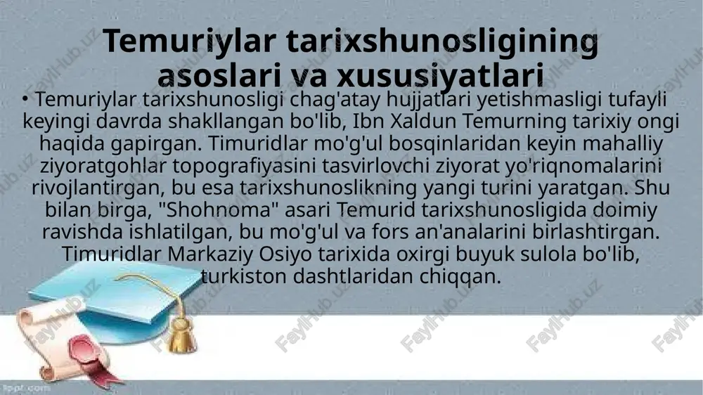 temuriylar davri tarix falsafasi - Page 5