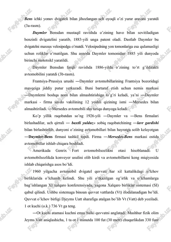 bilan bir qatorda 1999 yil samarqand shahrida o’zbekiston- turkiya qo’shma korxonasi ―sam-koch-avto zavodidan ― otoyo’l markali kichik rusumdagi avtobuslar va ixtisoslashtirilgan yuk avtomobillari ishlab chiqarilib, ekspluatatsiya qilinmoqda. keyinchalik bu zavod negizida o’zbekiston-yaponiya qo’shma korxonasi ―samavto zavodi tashkil etilib, bu zavoddan ham ―isuzi markali kichik rusumdagi avtobuslar va ixtisoslashgan yuk avtomobillari ishlab chiqarilib, ekspluatatsiya qilinmoqda. shuningdek, samarqandda yana bir o’zbekiston-germaniya qo’shma korxonasi ―man’ yuk avtomobillari ishlab chiqarishga mo’ljallangan zavod o’z ishini boshlab yubordi. avtomobilning yuragi hisoblangan motor dunyoda sanoqli davlatlarda ishlab chiqariladi. shu bois, ―gm-motor zavodi qurilishi bilan o’zbekiston ham shu davlatlar qatoriga qo’shildi. zavodning hozirgi kundagi quvvati yiliga 225 ming dona motor ishlab chiqarishga mo’ljallangan. mamalakatimizda avtomobil sanoatining rivojlanishiga juda katta e’tibor qaratilmoqda, jumladan, birinchi prezidentimiz islom karimov vazirlar mahkamasining 2011 yil 21 yanvarda bo’lib o’tgan majlisida olib borilayotgan islohotlar ko’lamiga baho berib: «o’zbekistonda avtomobilsozlik asakadan boshlandi. shu zavodni ochgan kunim 1996 yil 19 iyulni o’zbekiston hayoti uchun, tarixi uchun …