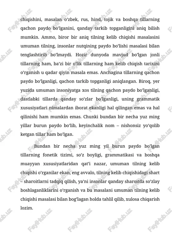 ga taqlid so’zlar termini bilan ataladi. ishda ancha chalkash fikrlar ham aytilgan. ammo s.mutallibov keyinroq nashr qilgan ocherklarida20 bu masalaga aniqliklar kiritdi. lekin har ikkala ishda ham tasviriy so’zlarga oid ayrim misollarni izohlashda ayrim chalkashliklarga yo’l qo’yilgan. masalan, ko’proq tovushga taqlid so’zlarni harakat va holat tasvirini bildiruvchi so’zlar bilan aralashtirib yuborish hollari uchraydi. uning maqolasida yaltiroq, yalt-yult, lim-lim, g’imir-g’imir so’zlarini, ocherklarida esa dikillamoq kabi so’zlarni tovushga taqlid deb atashi fikrimizning isbotidir. keltirilgan so’zlarni tovushga taqlid so’z emas, holatga taqlid (obrazli) so’zlar deb hisoblash kerak. s.mutallibov tovushga va holatga taqlid so’zlarni birlashtirib, ularga quyidagicha ta’rif beradi: «hayvonlar, jonivorlar, qush-qurtlar va odamlar, narsalar harakatidan paydo bo’lgan tovushlarga shartlicha taqlid qilib yasalgan so’zlar tovushga taqlidiy so’zlar deb ataladi». bu ta’rif taqlidiy so’zlarning barcha xususiyatlarini o’zida mujassamlashtira olmaydi. bu ta’rifda holatga taqlid so’zlarga fikr bildirilmagan. muallifning taqlidiy so’zlar yasalishi to’g’risidagi fikri ham e’tirozdan xoli emas. eng avvalo taqlidiy so’zlarning yasalishi bilan ulardan boshqa so’z …