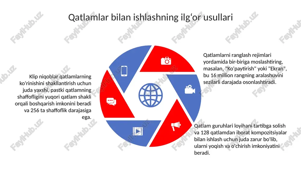 adobe photoshop daqatlamlari (layers) bilan ishlash texnikasi - Page 5