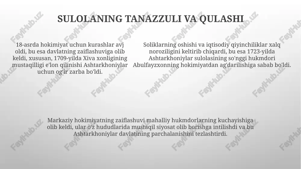 ashtarxoniylarning hukmronlik davri - Page 5