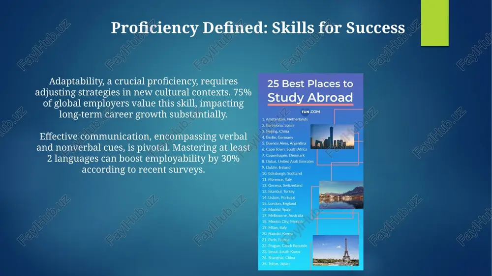 having proficiency abroad presentation - Page 5