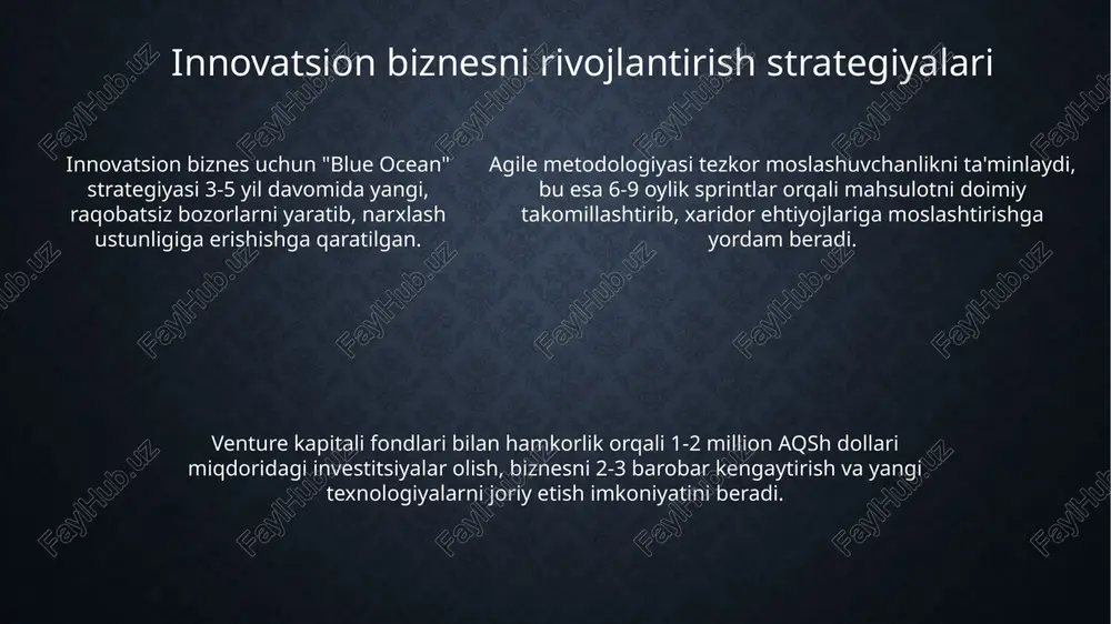 innovatsion tadbirkorlik - Page 5