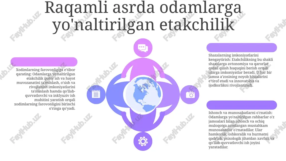 shish madaniyatini rivojlantiradi, bu o'qituvchilarga tendentsiyalarni birgalikda aniqlash, ilg'or tajribalarni almashish va maqsadli tadbirlarni ishlab chiqish imkonini beradi. sinfda innovatsiya va tanqidiy fikrlash 01 02 03 ijodkorlikni rivojlantirish: talabalarni g'oyalar bilan tajriba qilishga, noan'anaviy fikrlashni qabul qilishga va innovatsiyalarni rivojlantirish uchun yangi istiqbollarni o'rganishga undash. tanqidiy fikrlashni rivojlantirish: talabalarga savol berish, muammoni hal qilish va bahslashish ko'nikmalarini rivojlantirish orqali ma'lumotlarni tahlil qilish, dalillarni baholash va asosli qarorlar qabul qilish imkoniyatini yarating. leverage technology: hamkorlikni yaxshilash, turli manbalardan foydalanish va innovatsiyalar va tanqidiy fikrlashni qo'llab-quvvatlaydigan shaxsiylashtirilgan o'quv tajribalarini osonlashtirish uchun texnologiyani sinfga integratsiyalash. sales 1st qtr 2nd qtr 100 0 sales 1st qtr 2nd qtr 100 0 sales 1st qtr 2nd qtr 100 0 ijodkorlik va muammolarni hal qilish ko'nikmalarini rivojlantirish muammoni hal qilish ko'nikmalarini rivojlantirish: talabalarni muammolarni tahlil qilishga, turli nuqtai nazarlarni o'rganishga va innovatsion echimlarni ishlab chiqishga undash. ijodkorlikni rivojlantirish: o'quvchilarning tasavvurlarini rag'batlantirish va original g'oyalarni yaratish uchun turli …
