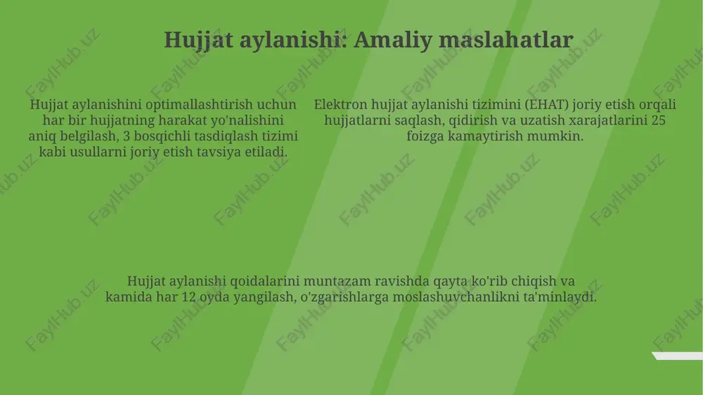 axborot va hujjatlar: ta'riflar va farqlar - Page 5