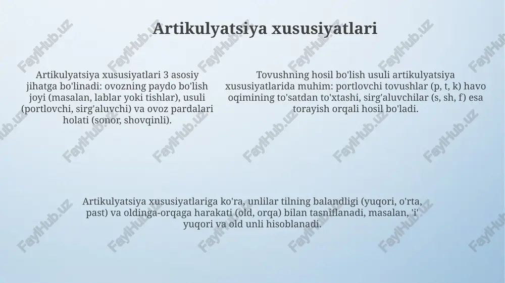 nutq tovushlarining tasnifi - Page 5
