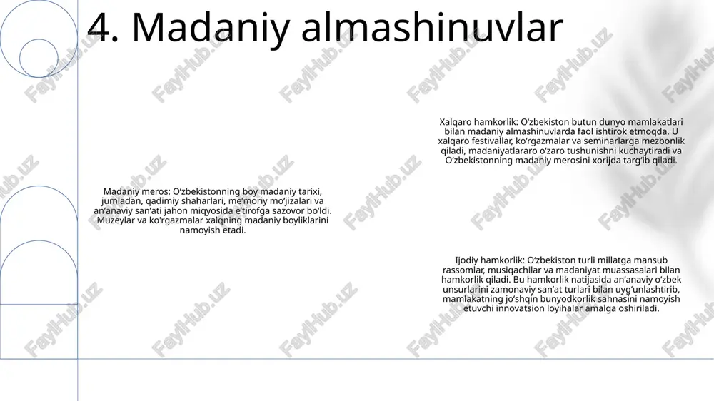 o'zbekiston va jahon hamjamiyati - Page 5