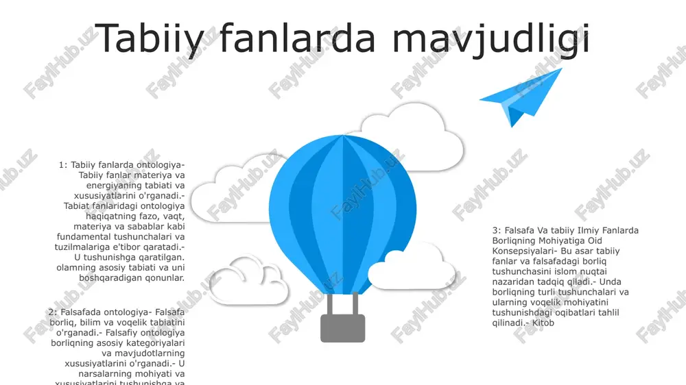 a metafizik asoslarini o‘rganadi, borliq, borliq va voqelik mohiyatini o‘rganadi. axloqiy tamoyillar va me'yoriy nazariyalar: utilitarianizm, deontologiya va fazilat etikasi kabi turli axloqiy tamoyillarni tahlil qiladi va ularning xatti-harakat va qaror qabul qilish uchun oqibatlarini baholaydi. fanlararo ilovalar: turli fanlar, jumladan, fan, texnologiya va ijtimoiy siyosatda axloqiy tushunchalar va nazariyalarni qo'llashni o'rganadi. e'tiboringiz uchun rahmat @taqdimot_robot image12.jpg image3.jpg image2.jpg /docprops/thumbnail.jpeg