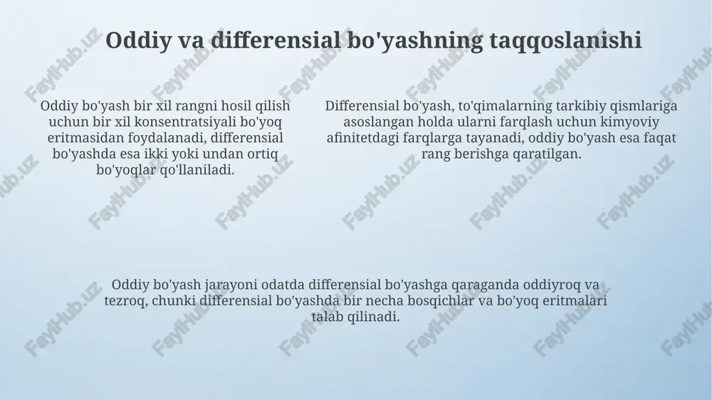 oddiy va differensial bo'yash - Page 5