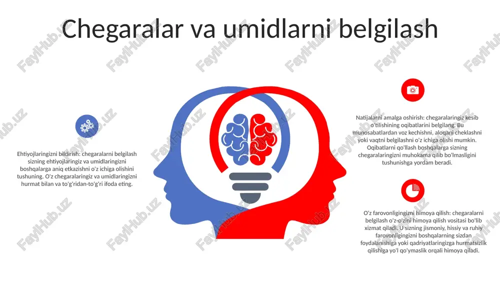 i mumkin. madaniy me'yorlar: madaniy qadriyatlar va e'tiqodlar otalik intizomini shakllantiradi. ba'zi madaniyatlarda otalar qattiqqo'l va avtoritar bo'lishi kutilgan bo'lsa, boshqalarida ular ko'proq tarbiyalovchi va qo'llab-quvvatlovchi sifatida ko'riladi. ijtimoiy qo'llab-quvvatlash: ijtimoiy tarmoqlar va qo'llab-quvvatlash tizimlari ota intizomiga ta'sir qilishi mumkin. katta oila, do'stlar yoki jamoat guruhlariga kirish imkoniga ega bo'lgan otalar ota-ona rolida ko'proq manba va ko'rsatmalarga ega bo'lishi mumkin. otaning o'z bolalik tajribasi 2: otaning bolaligi ham unga ilm olish va matonat muhimligini o‘rgatgan, chunki u bilim olish uchun to‘siqlarni yengib o‘tishi kerak edi. 1: mahmudovning otasi bolaligida qashshoqlik va mashaqqatlarga duch kelgan, bu esa unga mehnat va matonatning qadrini singdirgan. 3: bu tajribalar otaning tarbiya va yo‘l-yo‘riq tamoyillarini shakllantirib, o‘g‘li obiddin mahmudovga o‘tkazdi. e'tiboringiz uchun rahmat @taqdimot_robot image11.jpg microsoft_excel_worksheet.xlsx image2.jpg sheet1 sales 1st qtr 35 2nd qtr 30 3rd qtr 20 4th qtr 15 to resize chart data range, drag lower right corner of range. /docprops/thumbnail.jpeg