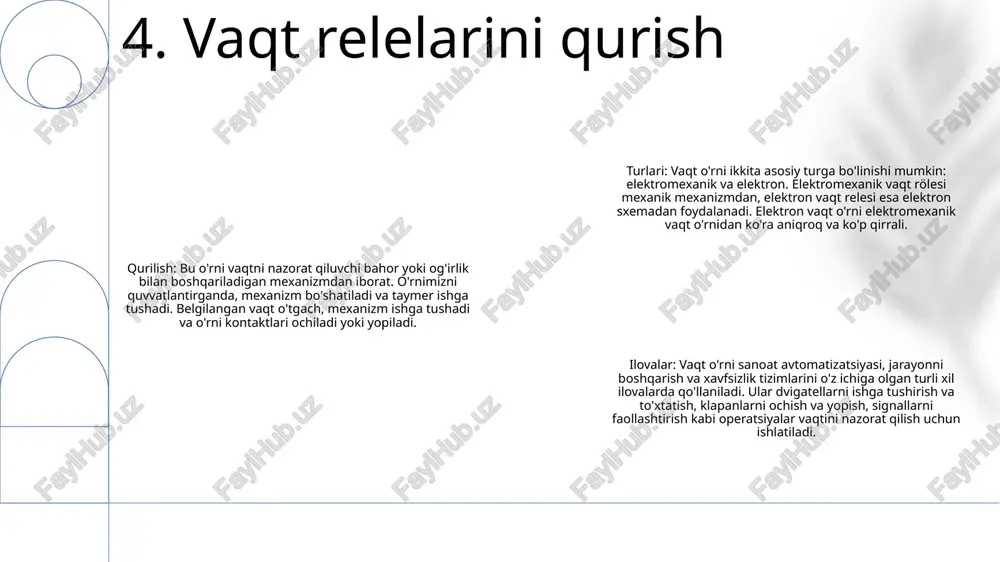 vaqt va issiqlik relelari - Page 5