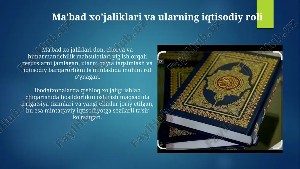 qadimiydinlarning iqtisodiy jihatlari - Page 5