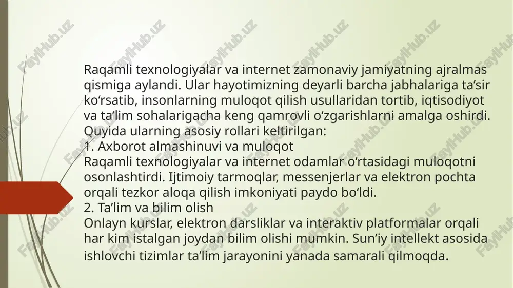 axborot jamiyatini yuzga kelishida fan va texnika yutuqlarining ta’siri - Page 5