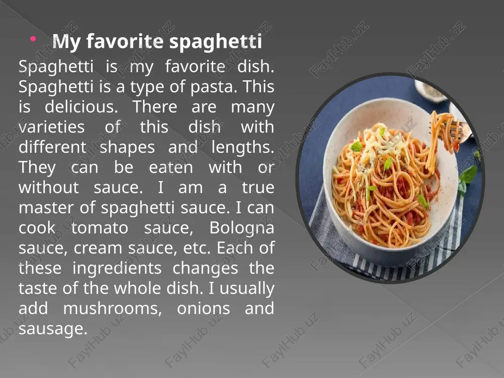 my favorite food - Page 5