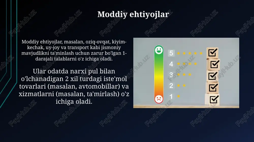 ehtiyojlarning turlari va tarkibi - Page 5