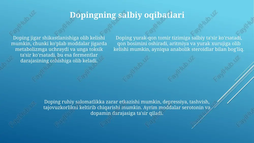 doping haqida ma'lumot topish - Page 5