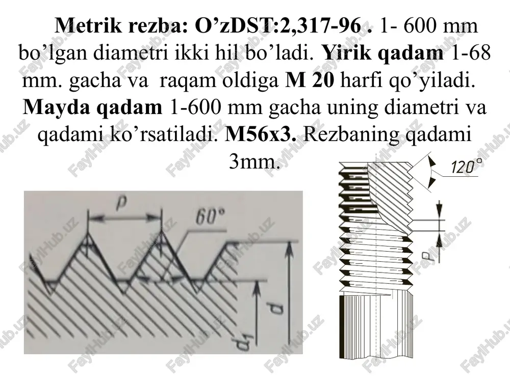 rezbalar va ularni texnikada qo’llanishi.tishli uzatmalar. - Page 5