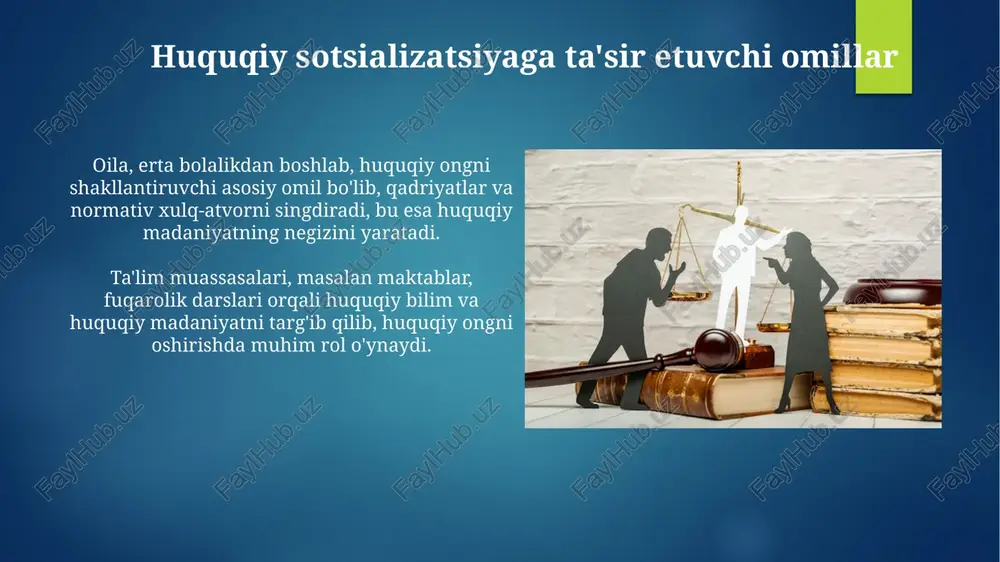 huquqiy sotsializatsiya - Page 5