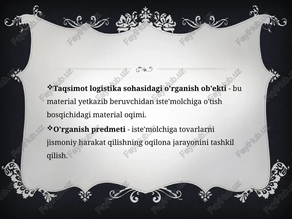 moddiy oqim logistikasi - Page 5