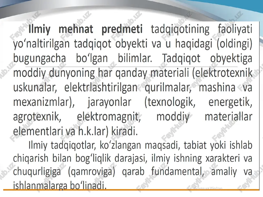 ilmiy tadqiqotning mazmuni va mohiyati - Page 5