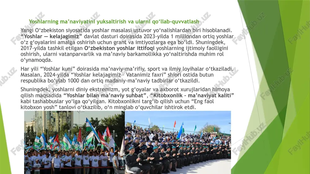 yangi o’zbekistonda amalga oshirilayotgan ma’naviy o’zgarishlar - Page 5