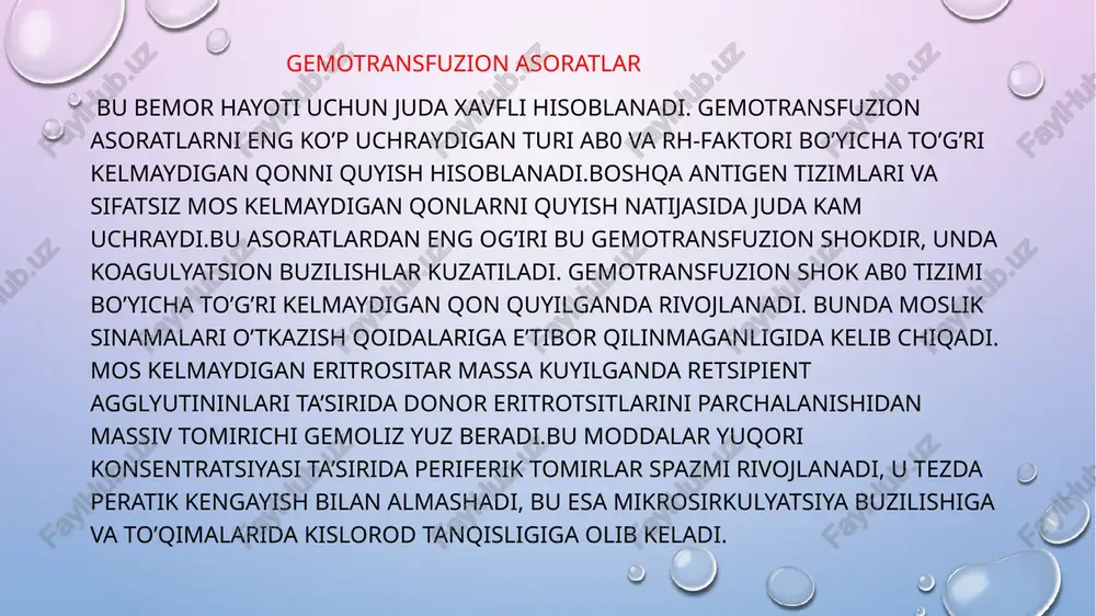postransfuzion reaksiyada birinchi yordam - Page 5