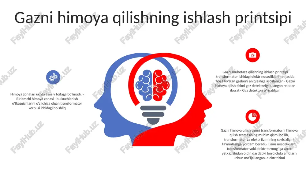 ida ikki yoki undan ortiq nuqtalar orasidagi oqim farqini doimiy ravishda kuzatib borish orqali ishlaydi mintaqaviy himoya contents title 2. kuch transfarmatorni gazli himoyasi: izolyatsiya qiluvchi gaz bosimini kuzatish orqali nosozliklarni aniqlash uchun quvvat transformatorlarida ishlatiladigan gazdan himoya qilish tizimi. 1. mintaqaviy himoya: har bir zona ma'lum bir o'rni uchun tayinlangan himoya sxemasi, agar ushbu zonada nosozlik yuzaga kelsa, u ishga tushadi. 3. ishlash prinsipi va ulanish sxemalari.himoya zonsini aniqlashga: a guide to the operating principles and connection diagrams for protection schemes, including methods for determining protection zones. himoya zonasini aniqlash himoya zonasi: portlashlar, yong'inlar va boshqa xavf-xatarlarning oldini olish uchun aniq chora-tadbirlar amalga oshiriladigan gaz podstansiyasi atrofidagi hudud. ilova: himoya zonalari sxemalari binolar, yo'llar va boshqa inshootlarni muhofaza zonasi doirasida joylashtirish, shuningdek, hududdagi faoliyatni cheklash bo'yicha ko'rsatmalar beradi. ish printsipi: himoya zonasi podstansiyaning o'lchami va kuchlanishi, atrofdagi tuzilmalar va potentsial xavf kabi omillarni hisobga olgan holda muhandislik va xavfsizlik …